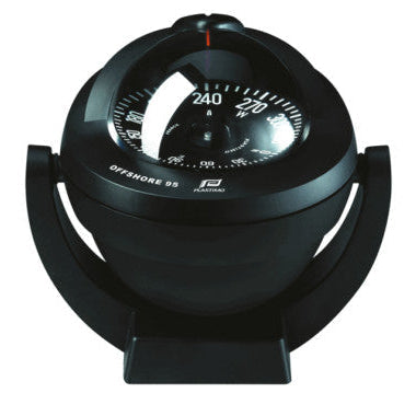 PLASTIMO Offshore Compass 95, Bracket Mount Type, Black Flat Card