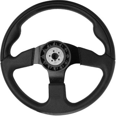 AAA Steering Wheel (With PU Sleeves) - BLACK