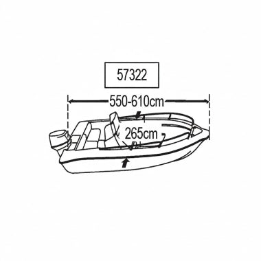 BOAT COVER (SIZE 6)