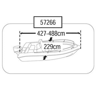 BOAT COVER (SIZE 2)